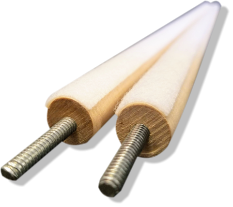 E-Z Stitch Scroll Rod Pair - Tape Version